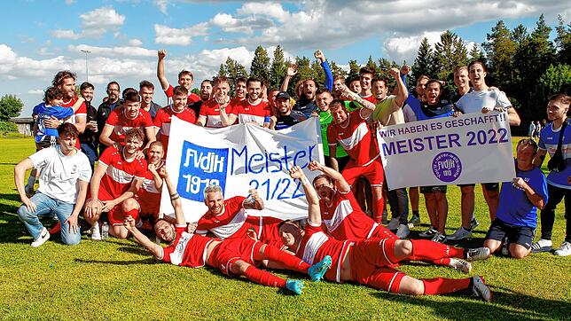Jubel in der Bergstadt: Der FV /DJK St. Georgen ist der Meister 2022 in der Kreisliga B 1.