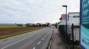 Die ausgewiesene Tempo-30-Zone bleibt hier unverändert.