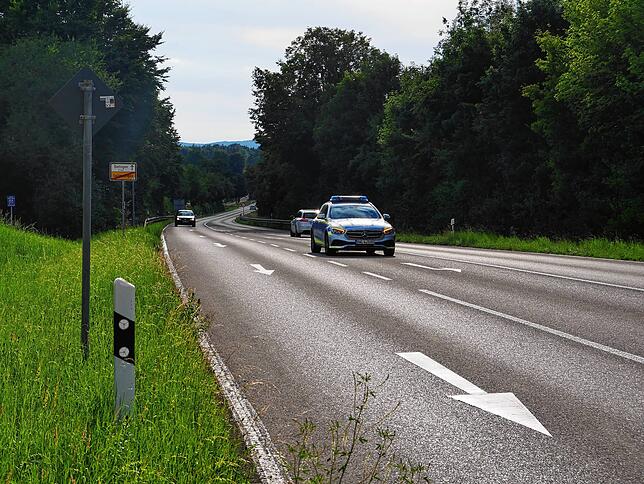 Die Ortseinfahrten nach Gottmadingen wurden am Mittwoch kontrolliert.