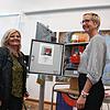 Die Sirene tönt, Regierungsrätin Cornelia Stamm Hurter, Bürgermeisterin Vera Schraner und Regierungspräsident Carsten Gabbert (von ...