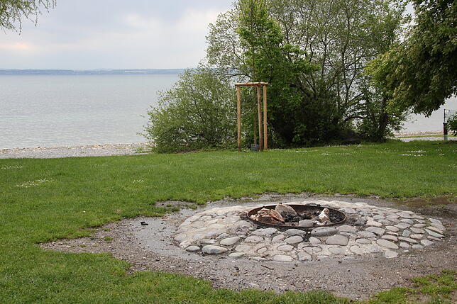 Der Grillplatz in Fischbach.