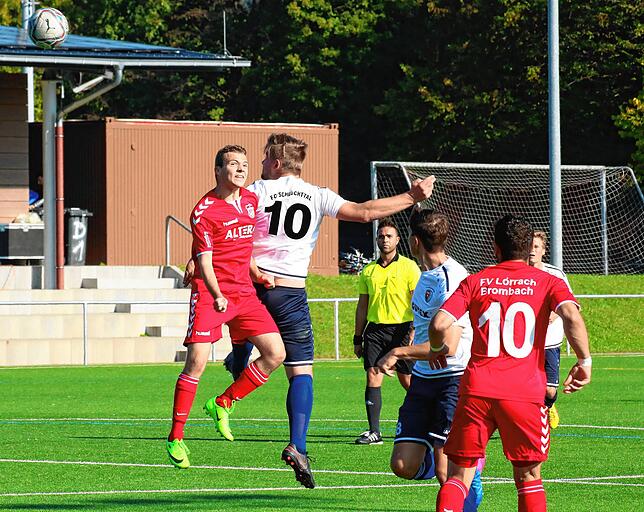 Bild 31: FV Lörrach-Brombach U23 feiert beim 3:0 gegen den FC Schlüchttal seinen zweiten Sieg in Folge &ndash; und wir haben die Bilder