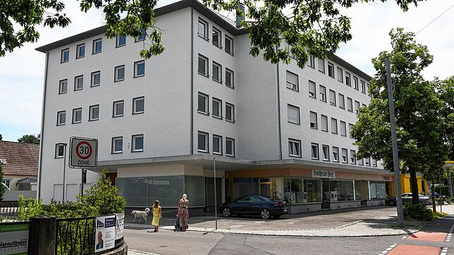 In diesem Gebäude in der Straße Im Moosgrund im unteren Bereich soll die Kita-Gruppe Friedolinos ihr neues Zuhause finden.