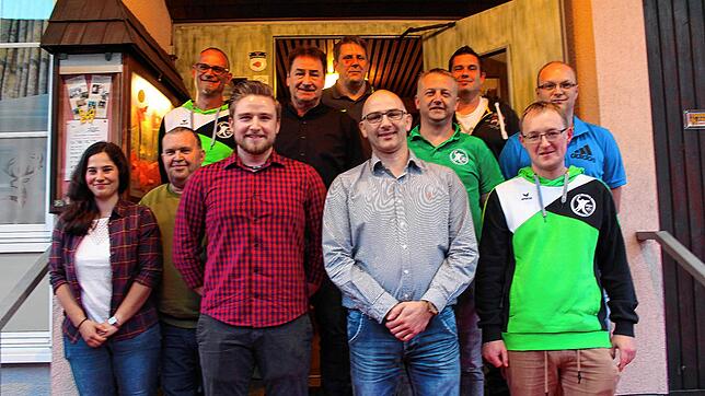 Der Vorstand der TSC-Handballer beim Jahrestreff im vergangenen Jahr. Die Verantwortlichen sind glücklich darüber, dass der ...