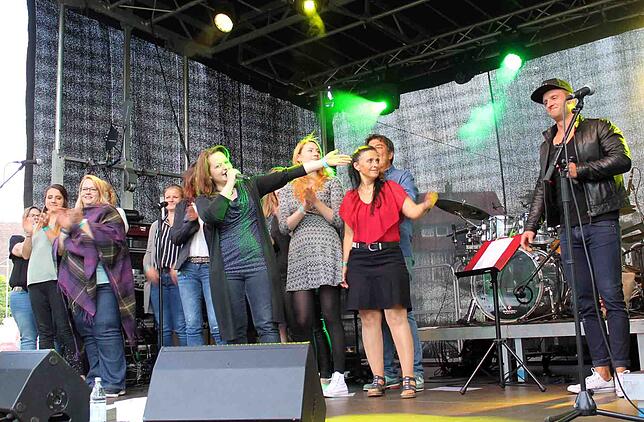 Bild 26: Bilder vom Picknick Konzert beim Blumberger Street Art Festival