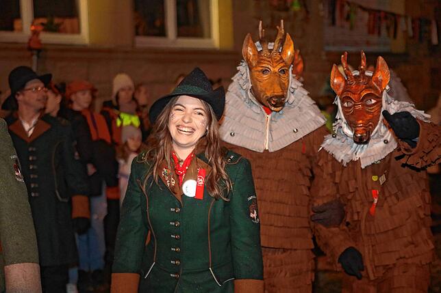Bild 15: Jetzt geht es los! Mit dem Nachtumzug in Gottmadingen: hier gibt´s die Bilder!