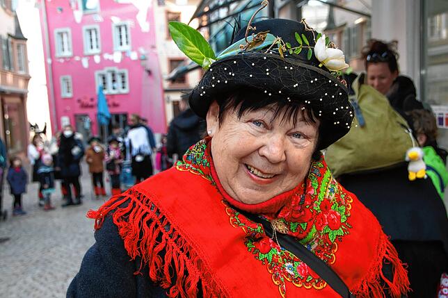 Durfte am Wäldertag nicht fehlen: Gerhild Zimmermann.