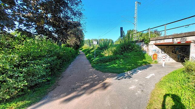 Die technischen Dienste haben den Schotterweg zur Gerbewiese hergerichtet.