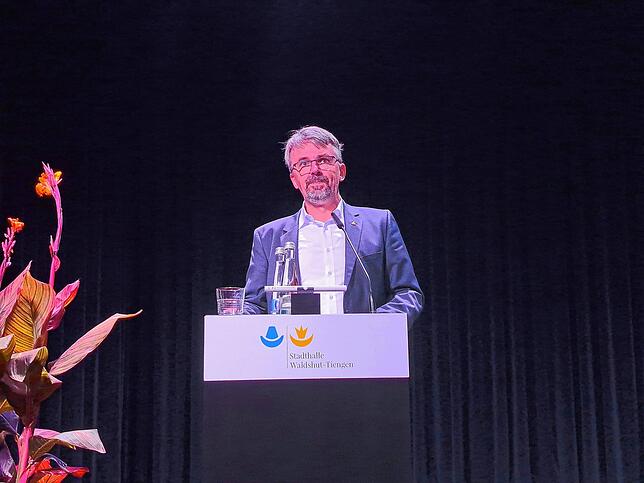 Martin Gruner bei seiner Rede.