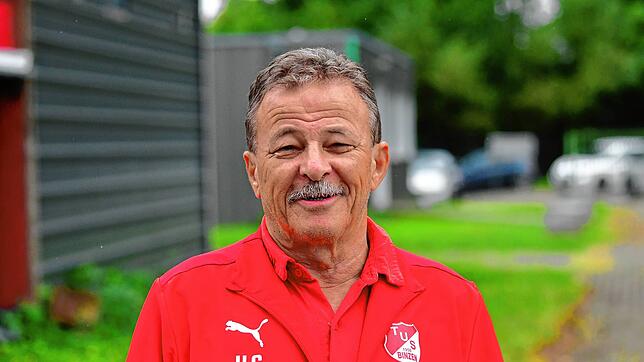 Macht weiter: Karl-Frieder Sütterlin geht beim TuS Binzen im Sommer ins sechste Trainerjahr.