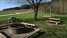 Der Grillplatz in Rohrdorf.