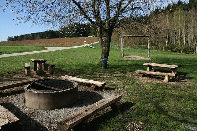 Der Grillplatz in Rohrdorf.
