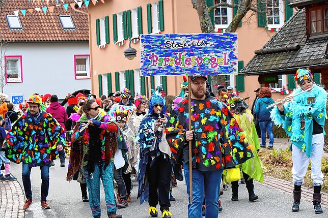 Bild 16: So schön ist der Fasnetmentigs-Umzug in Unterkirnach