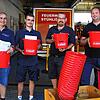 Die Feuerwehrkameraden der Abteilung Stühlingen klingeln in den nächsten Wochen in jedem der 250 Haushalte und machen auf sich ...