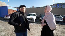 Treffen in Kabul: Liv von Boetticher im Gespräch mit Abdul F. Er lebte zuletzt in Ludwigsburg und wurde im vergangenen August nach ...