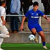 In Torlaune: David Scheu – hier in der Partie beim FC Erzingen – steuerte beim SV Unteralpfen drei Tore zum 4:1-Sieg des Tabellenführers ...