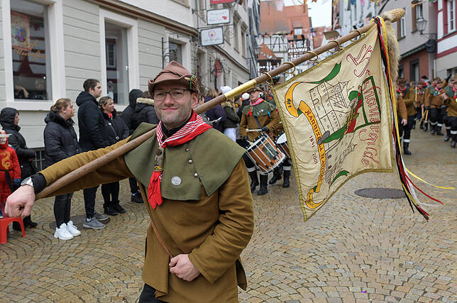 Bild 34: Tausende Hästräger und Musiker in Pfullendorf: Bilder vom Umzug (2)