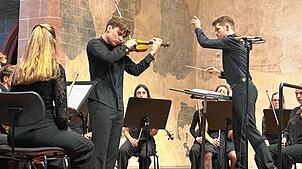 Hannes Wagner bei seinem Auftritt im Villinger Franziskaner. Foto: Ina Klietz