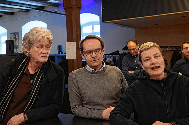 Alles kommt auf den Prüfstand (von links): Holger Reile von den Linken, Jan Welsch von der SPD und Susanne Heiß von den Freien Wählern.