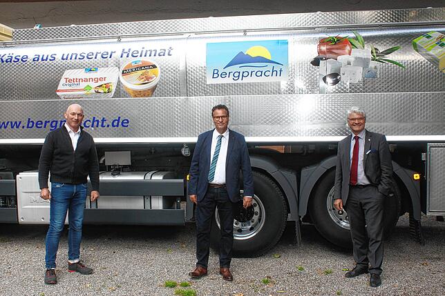 Nicht nur in Mühlingen, sondern auch im gesamten Erfassungsgebiet des Bergpracht Milchwerkes mit Sitz in Siggenweiler bei Tettnang ...