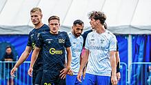 Die Villinger Marcel Sökler (links) und Kevin Müller konnten mit der FC 08-Vorstellung gegen Ravensburg zufrieden sein. Es war ein ...