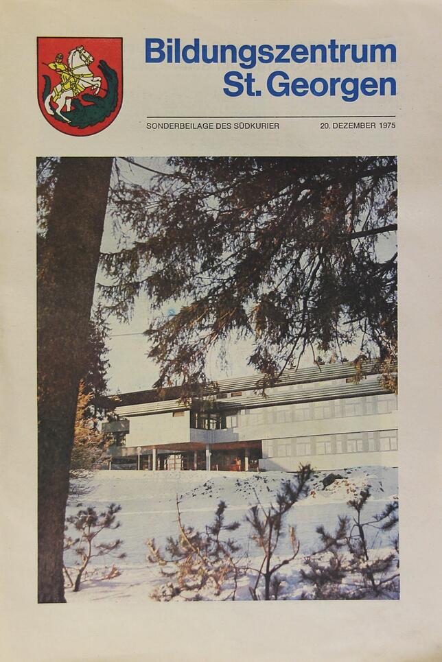 Zur Eröffnung im Dezember 1975 veröffentlichte der SÜDKURIER eine Sonderbeilage.