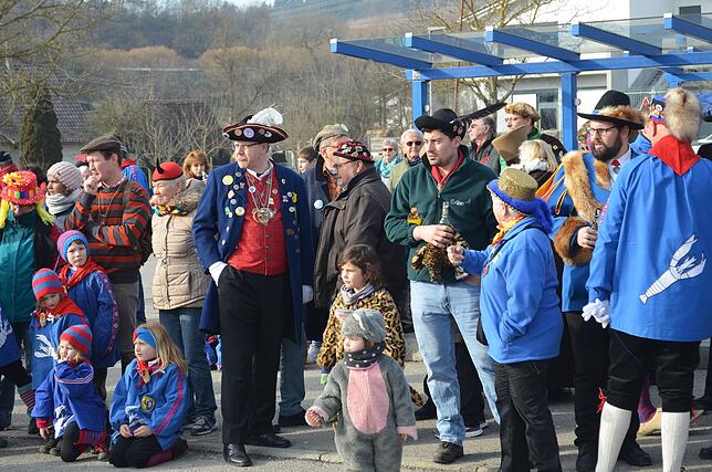 Bild 21: Bilder von den Narrentagen in Eigeltingen &ndash; Der Narrenbaum