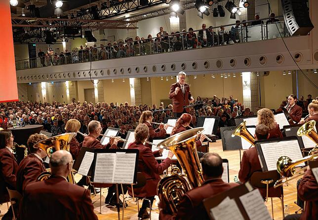 Der Musikverein Markelfingen (unter der Leitung von Kuno Rauch) sorgte für die musikalische Unterhaltung der Besucher.