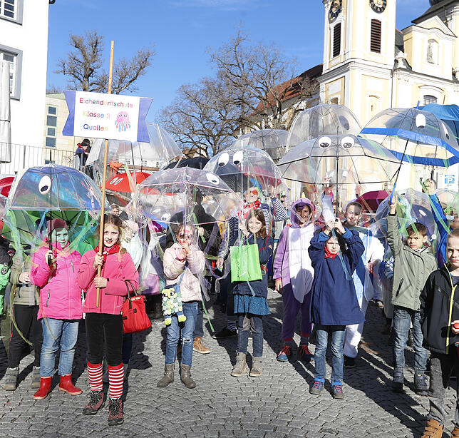 Bild 34: Bilder vom Kinderumzug in der Donaueschinger Innenstadt