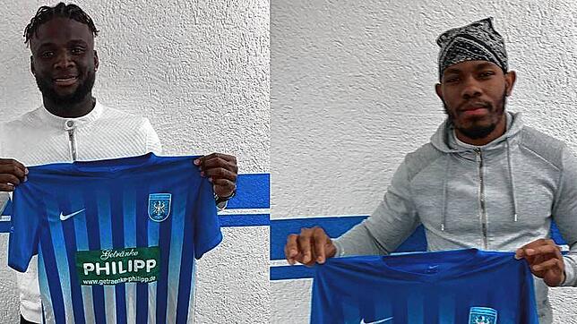 Neues Duo: Youssouf Touré (links) und Abdou Jallow wechseln zum FV Degerfelden.