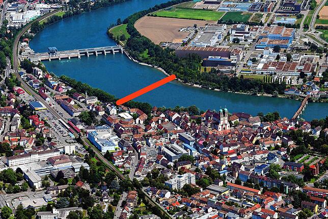 Eine weitere Brücke: Mit diesem Gedanken spielt die Schweiz bei der Entwicklung des Industrieareals Sisslerfeld. Eine Brücke für ...