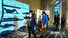 Die Ausstellung zeigt: Handelsleute aus der Region wurden auf Kosten von anderen Menschen in der Neuen Welt reich. Die Ausbeutung lag im ...