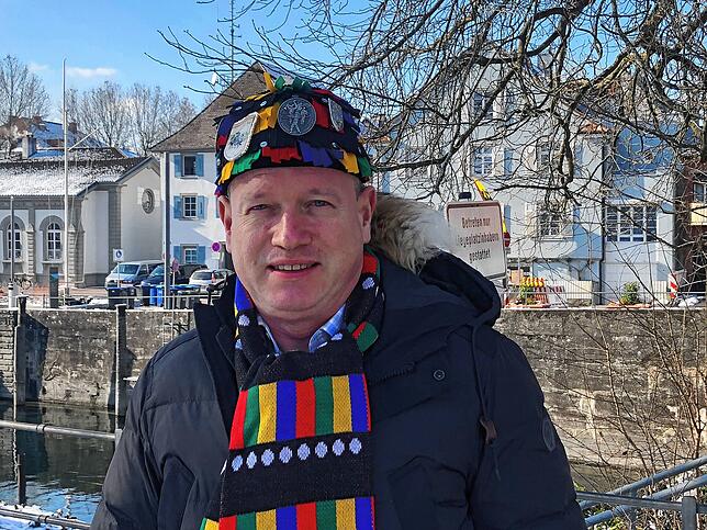 Bild 2: Und die Fasnet lebt: Der Schmotzige Donnerstag in Überlingen im Corona-Jahr