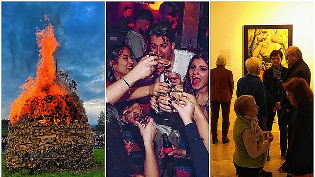 Ob Osterfeuer, Partys oder Kunstausstellungen – auch an den Osterfeiertagen ist im Hegau einiges los.