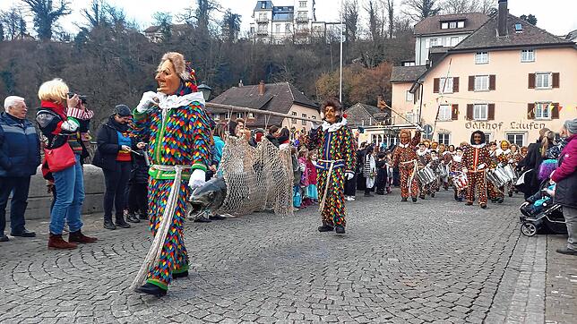 Salmanlandung in Laufenburg am dritten Faißen.