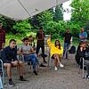 Diskussion und Ausstellung in einem: Die Jugendlichen hatten nicht nur Ideen dabei, sondern auch die Fotos einer vergangenen ...