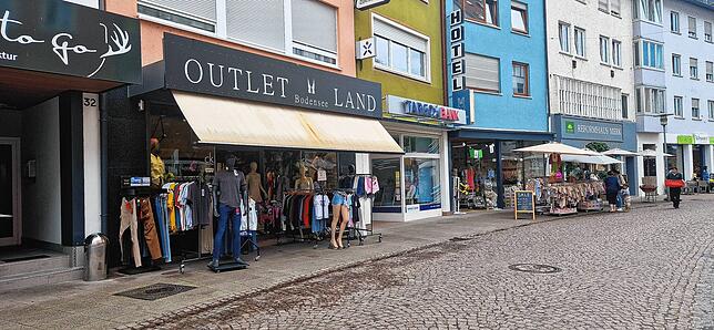 Neu ist in Friedrichshafen das Outletland Bodensee.
