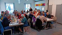 Einen unterhaltsamen und schönen Nachmittag genießen die Mitglieder des VdK-Ortsverbands Küssaberg im Bonhoeffer-Haus in Kadelburg. ...