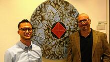 Zuhörer im Rat: Kita-Leiter Elias Sturm (St. Georg Behla, links) und Manuel Schneider (St. Verena Hüfingen). Bild: Rainer Bombardi