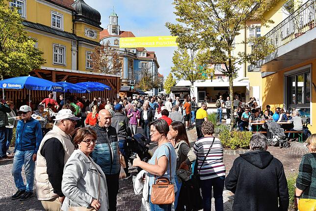 Bild 6: Tolle Donaueschinger Herbstfeststimmung...