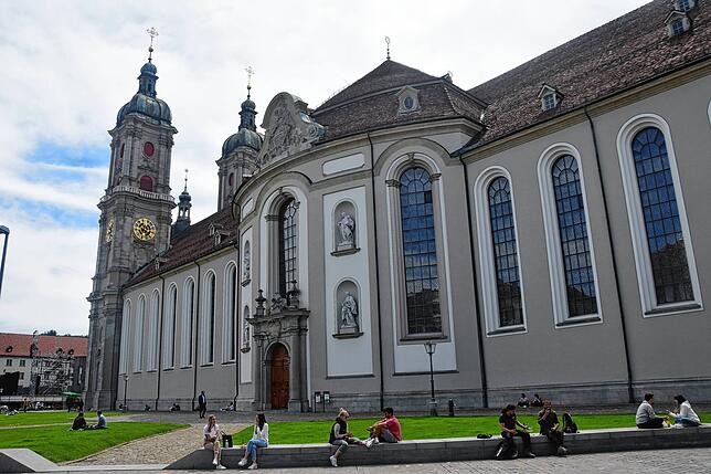 Das weltberühmte Kloster St. Gallen blieb von der Gewalt des Bauernkrieges verschont.