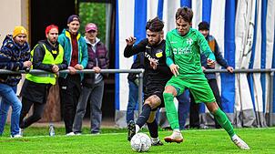 Der FC Brigachtal und die SG Riedböhringen/Fützen waren die dominierenden Mannschaften in der Kreisliga A 2-Saison. Die Szene zeigt ...