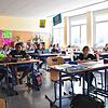Sie werden wieder als ganze Klasse unterrichtet: Die 4b der Robert-Gerwig-Schule in St. Georgen.