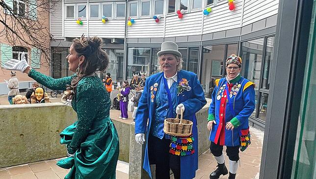 Bild 12: In Owingen sind die Winkigerinnen los