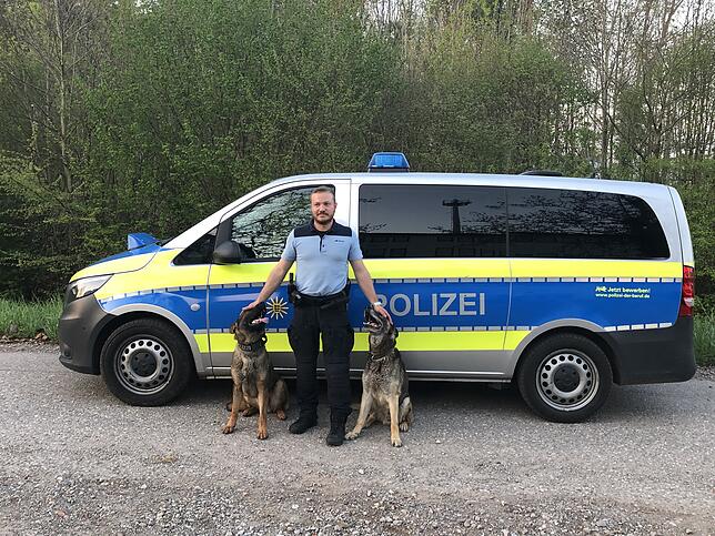 Bild 3: So lernen Polizeihunde, für unsere Sicherheit zu sorgen