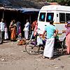 Blick auf eine Ambulanz der German Doctors: Jeden Tag fahren drei Teams in die Slums, um die Ärmsten kostenlos medizinisch zu versorgen.