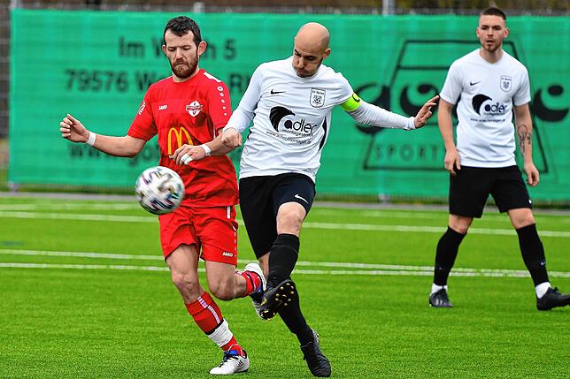 Bild 27: SV Herten muss mit 1:1 beim FC Wallbach zufrieden sein &ndash; und wir haben Bilder!
