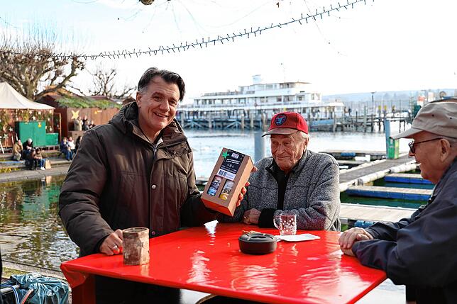 Bild 28: Hincooker Andi Schuler backt für Konstanzer Tafel - alle Bilder