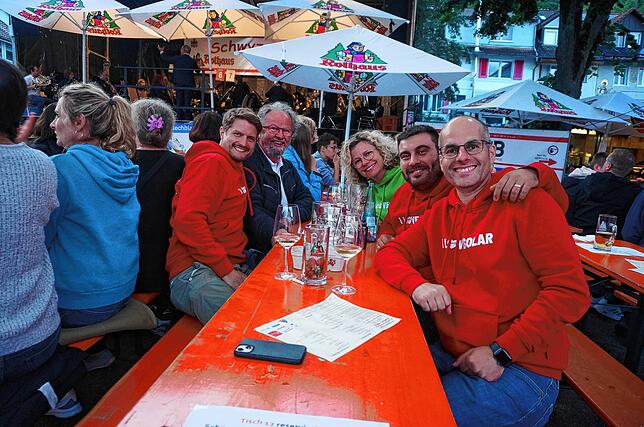Bild 8: Stadtmusik Tiengen spielt zum Abschluss des Schwyzertags: Das sind die Bilder