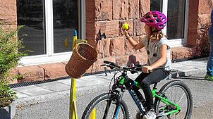 Mit dem Geschicklichkeitsfahren hat sich der Radverein früher am Ferienprogramm beteiligt. Bild: Stefan Heimpel